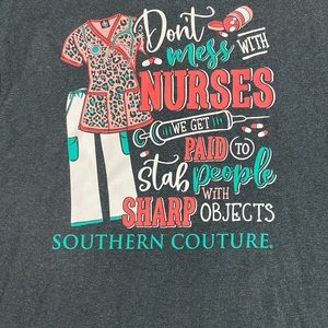 Southern couture long sleeve tee